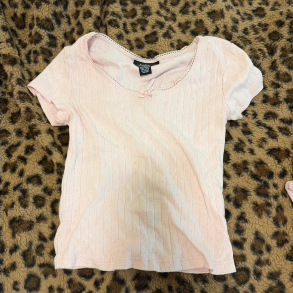 Just Polly size small baby tee top